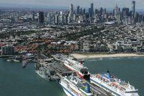 Coral Princess is the first cruise ship to sail back to Melbourne (Australia)