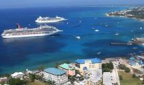 First mega cruise ship arrives in George Town since Cayman reopened to cruising