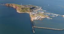 Ferry Collides with Pier in Heligoland Harbor