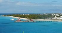 Hurricane Fiona damages Cockburn Town port's main cruise ship dock (Grand Turk Island)