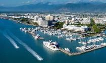 P&O Australia's Pacific Explorer is the first international cruise ship to visit Cairns (Queensland)