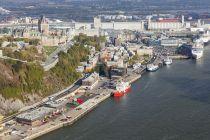 Viking Octantis marks the beginning of international cruising season at Port Quebec (Canada)