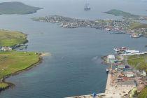 First Ship of the Year Arrives at Lerwick Harbour