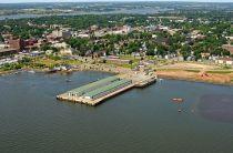 Port Charlottetown (Canada) celebrating HAL-Holland America's 150th anniversary