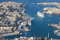MSC World Europa visits Port Valletta (Malta) as part of the inaugural voyage