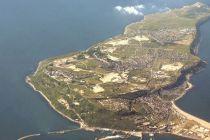 Cruise ships sail back to Weymouth Bay UK after Storm Christoph