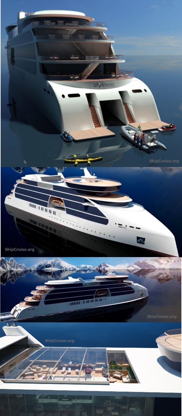 Ulysseas cruise ship design