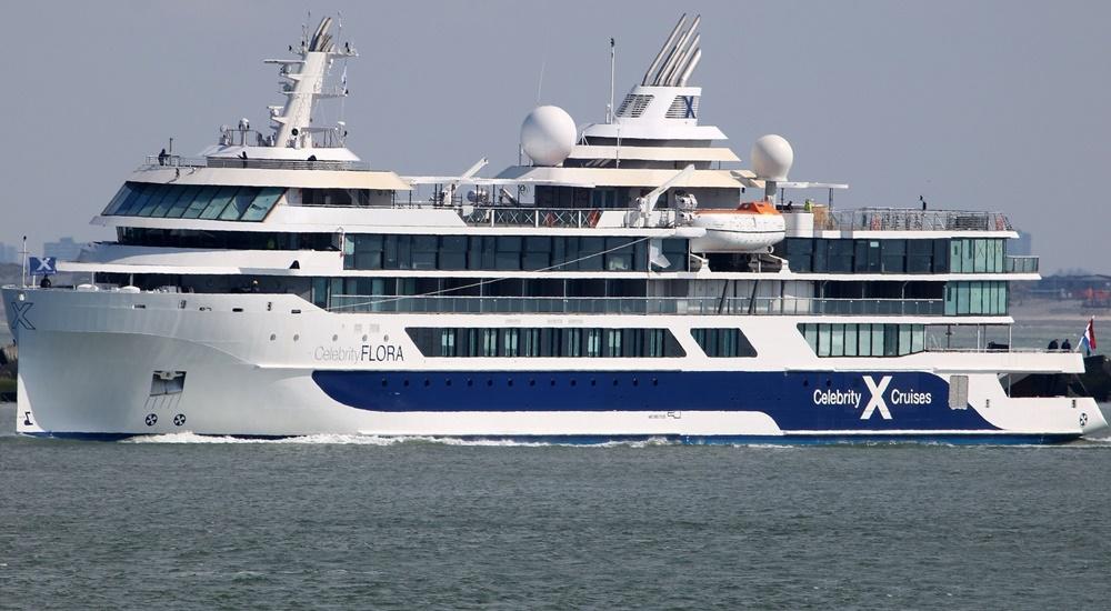 Celebrity Flora cruise ship (Galapagos)