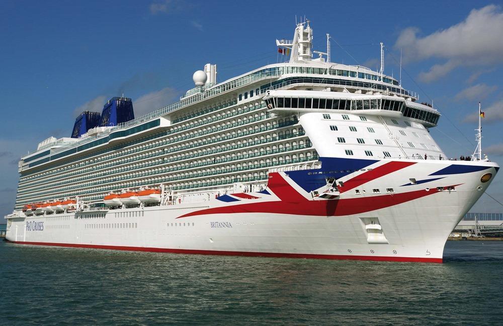 P&O Cruises Britannia ship