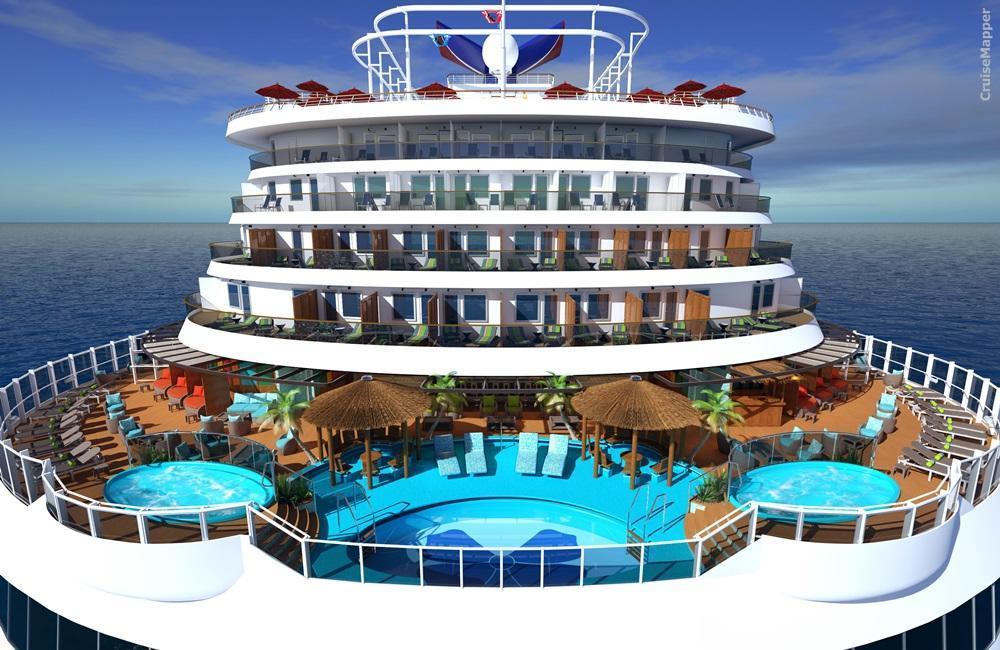 Carnival cruise ship havana pool (Vista, Horizon, Panorama)