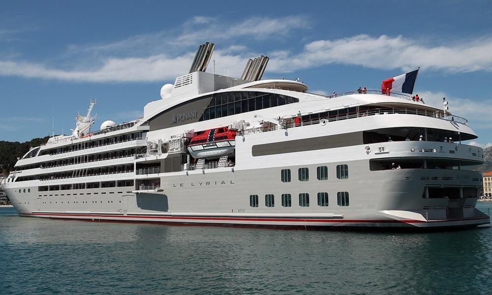 MS Le Lyrial cruise ship (Ponant Cruises)