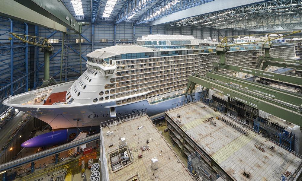 Ovation Of The Seas cruise ship construction