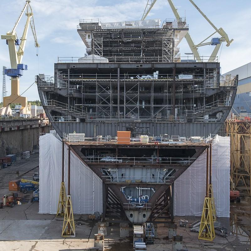 TUI Mein Schiff 5 cruise ship construction