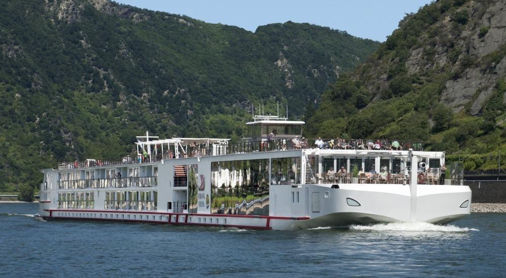 Longship Viking Rolf cruise ship (Seine River, France)