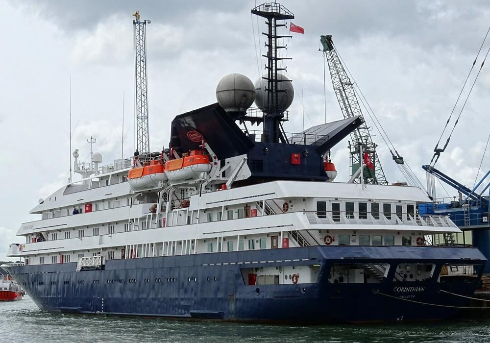 MV Corinthian cruise ship (Grand Circle)