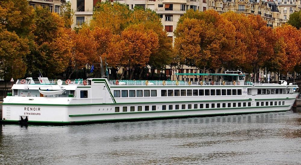 ms Renoir cruise ship (CroisiEurope) Seine River, France