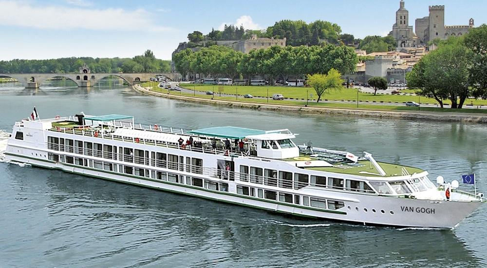 ms Van Gogh river cruise ship (CroisiEurope) France