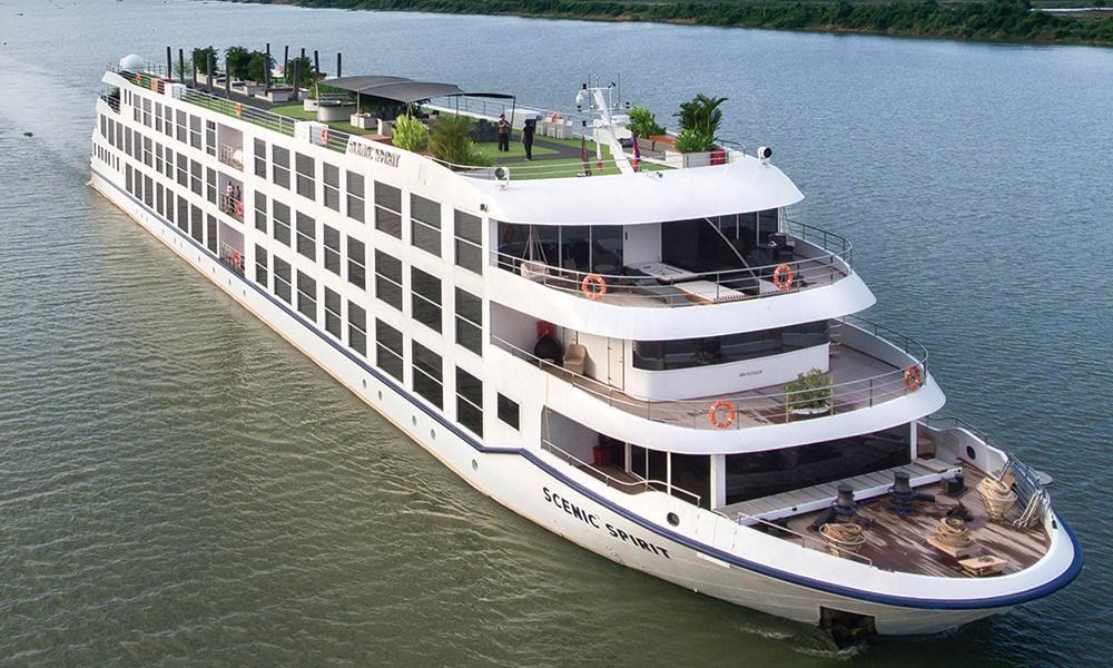 RV Scenic Aura cruise ship (Mekong River)