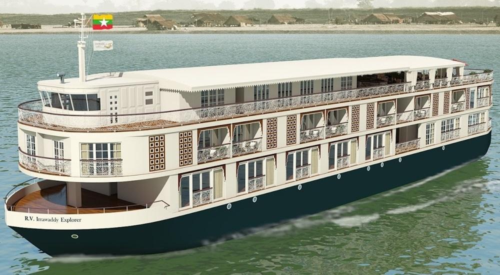 RV Irrawaddy Explorer cruise ship