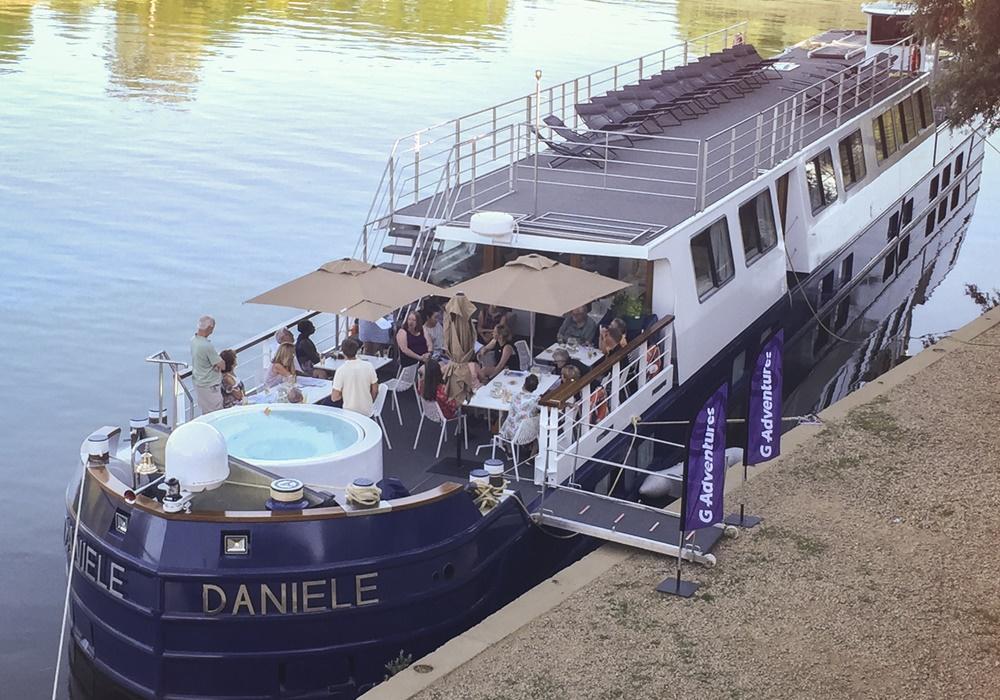 Daniele barge cruise ship (CroisiEurope)