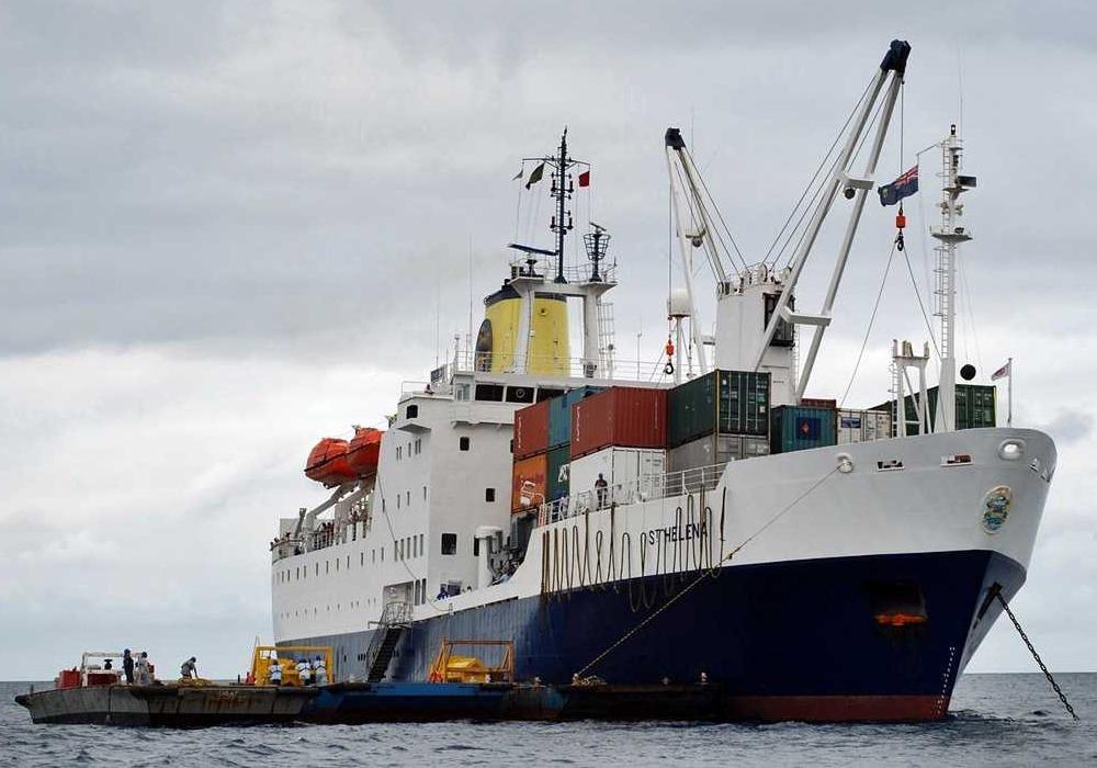 RMS St Helena ship photo