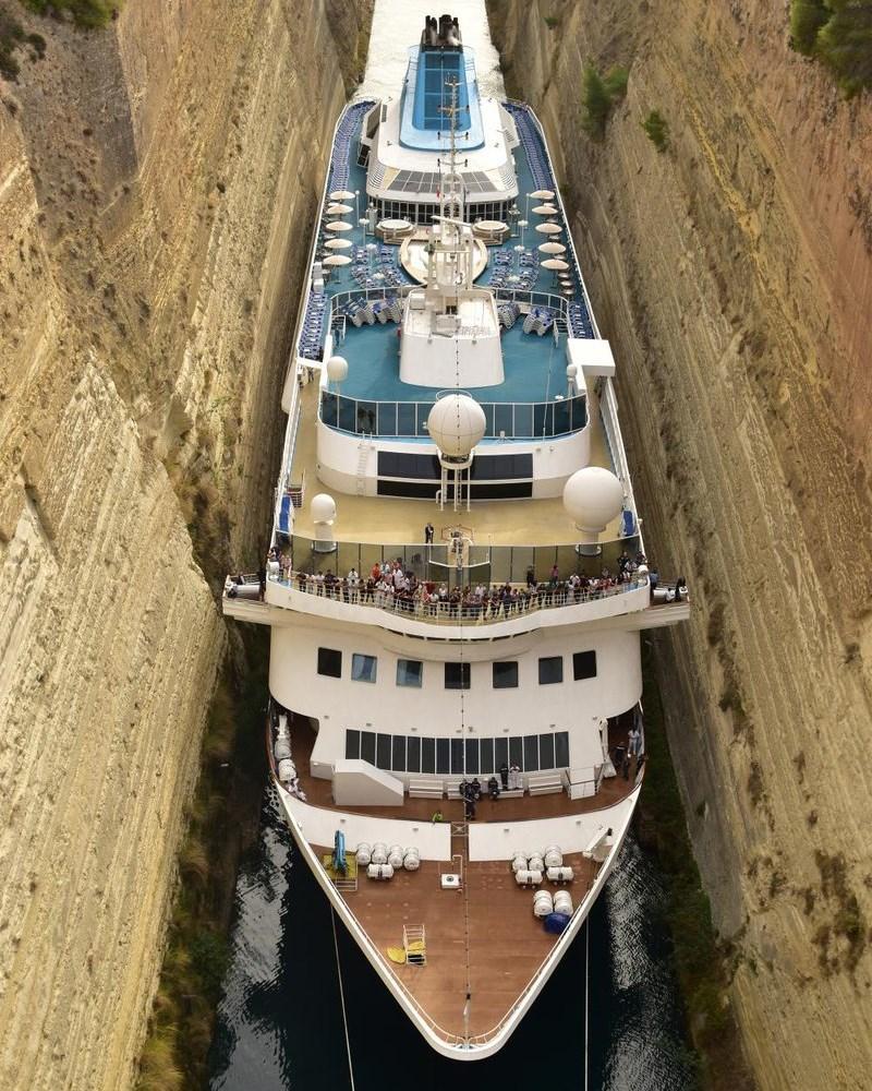 Celestyal Nefeli cruise ship Gemini (Corinth Canal)