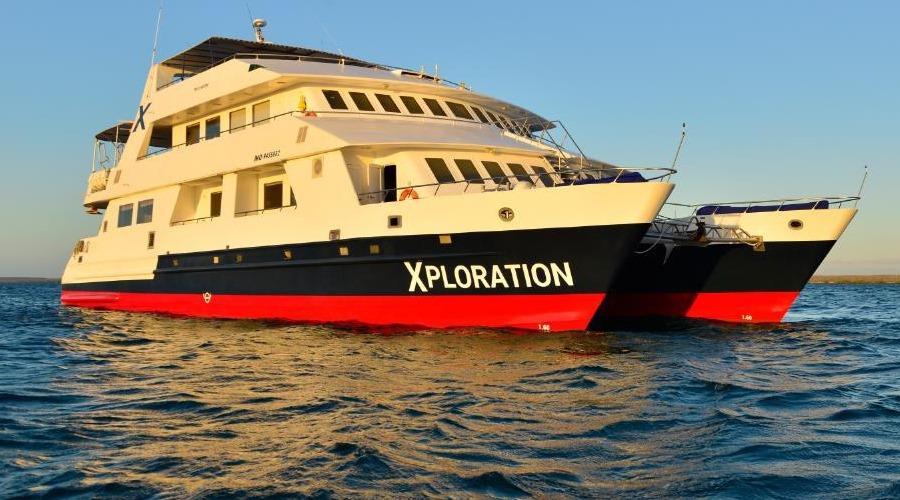 Celebrity Xploration cruise ship (Galapagos)