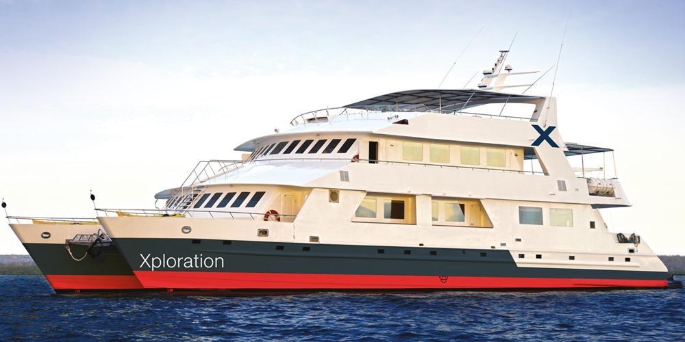 Celebrity Xploration cruise ship (Galapagos)