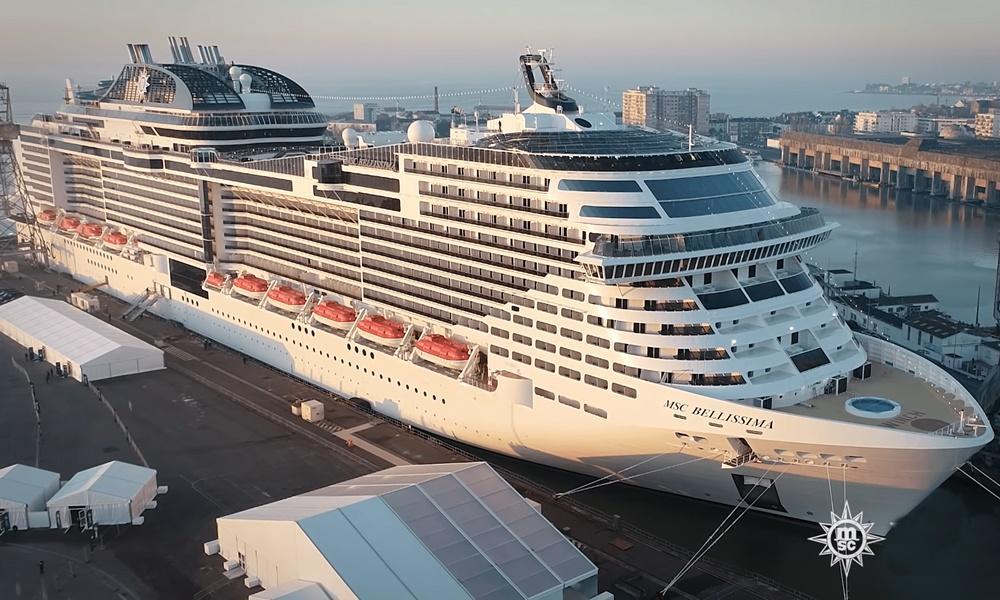 Inauguração do MSC Bellissima