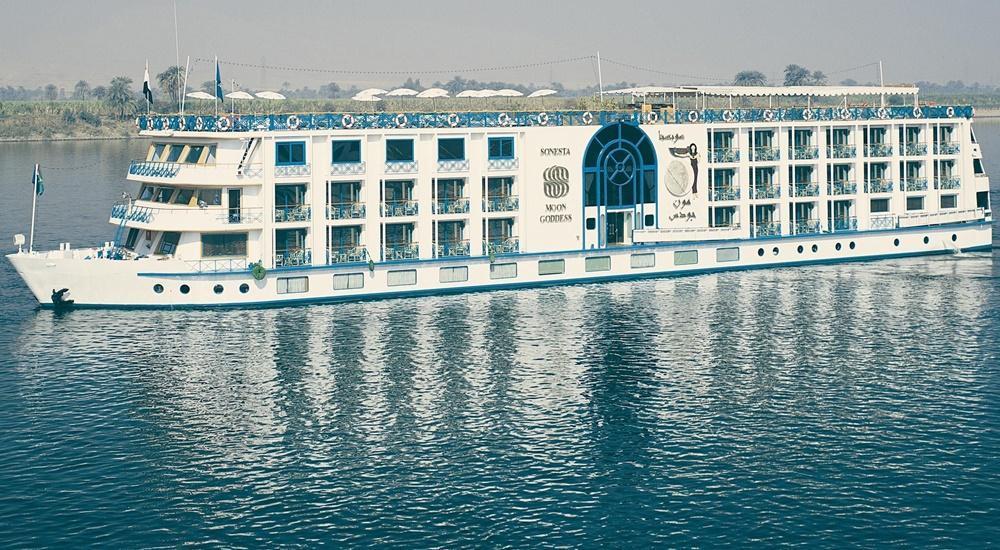 MS Sonesta Moon Goddess hotel ship (Nile River, Egypt)