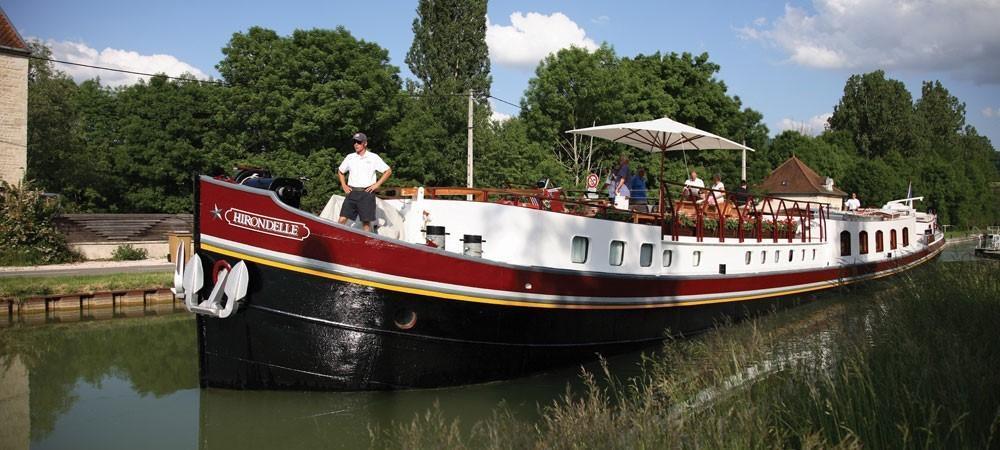 Belmond Hirondelle barge cruise ship