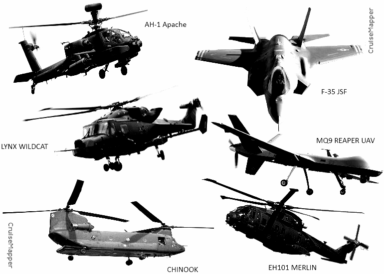 new UK aircraft carriers (helicopters)
