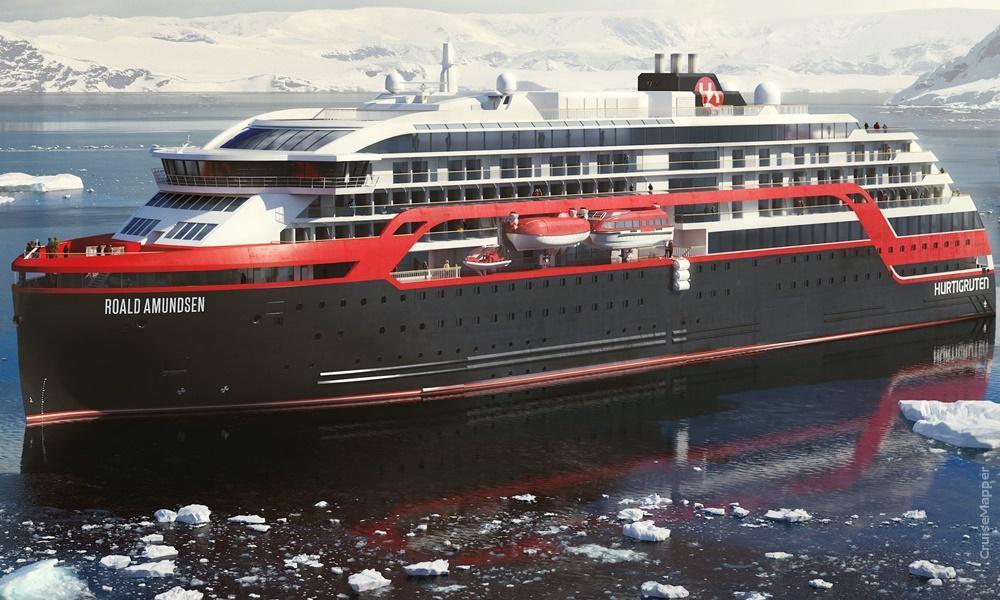 MS Roald Amundsen cruise ship (Hurtigruten)