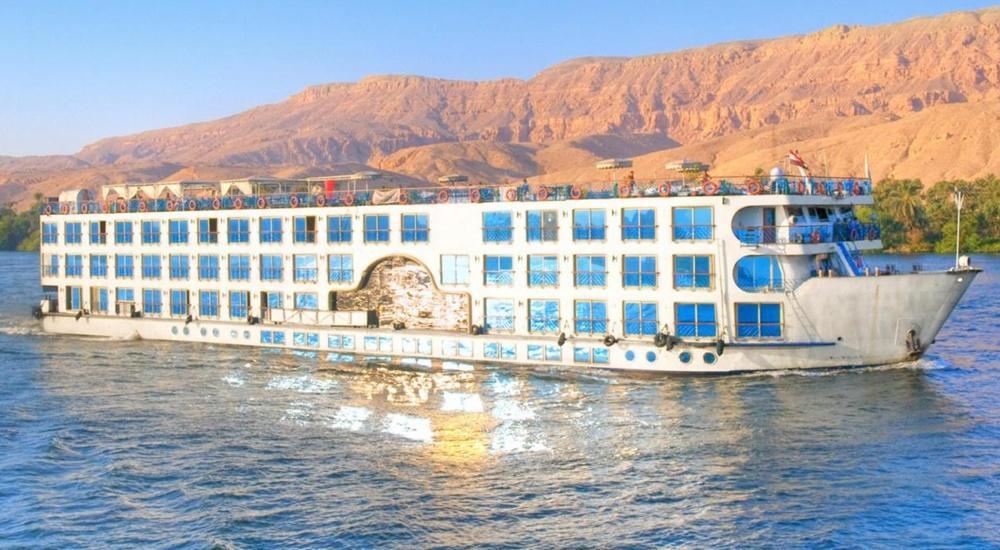 MS Amwaj Livingstone hotel ship (Nile River, Egypt)