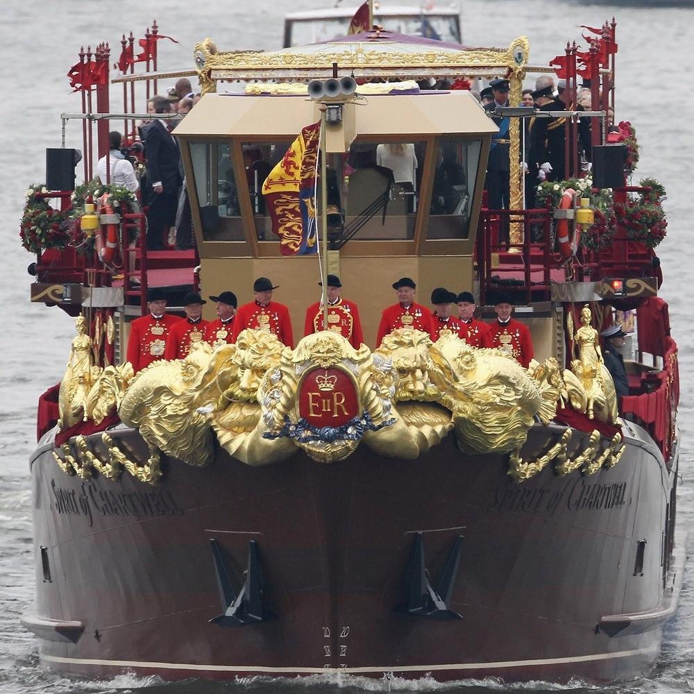 Royal barge Spirit of Chartwell