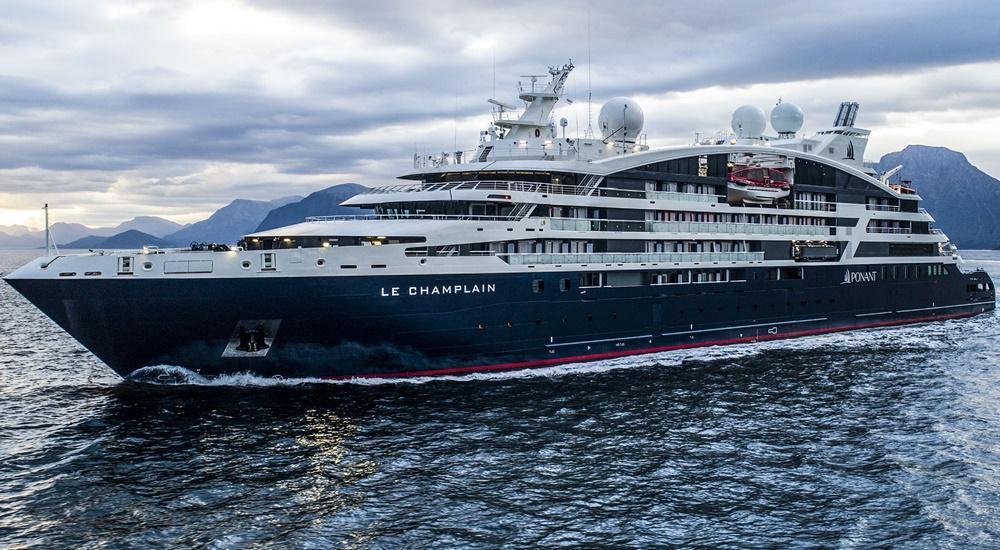 Le Champlain cruise ship (Ponant)