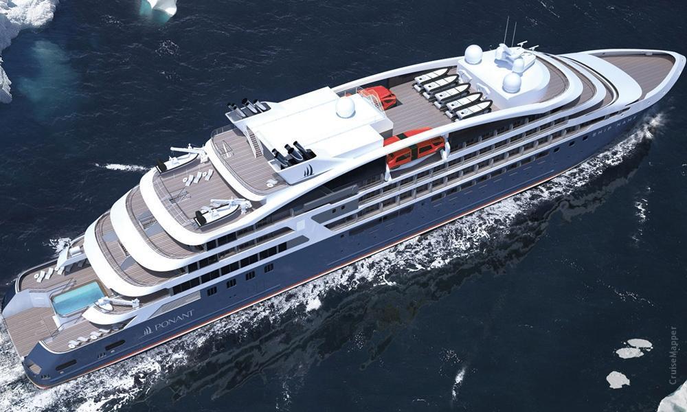 (Ponant) Le Jacques Cartier cruise ship