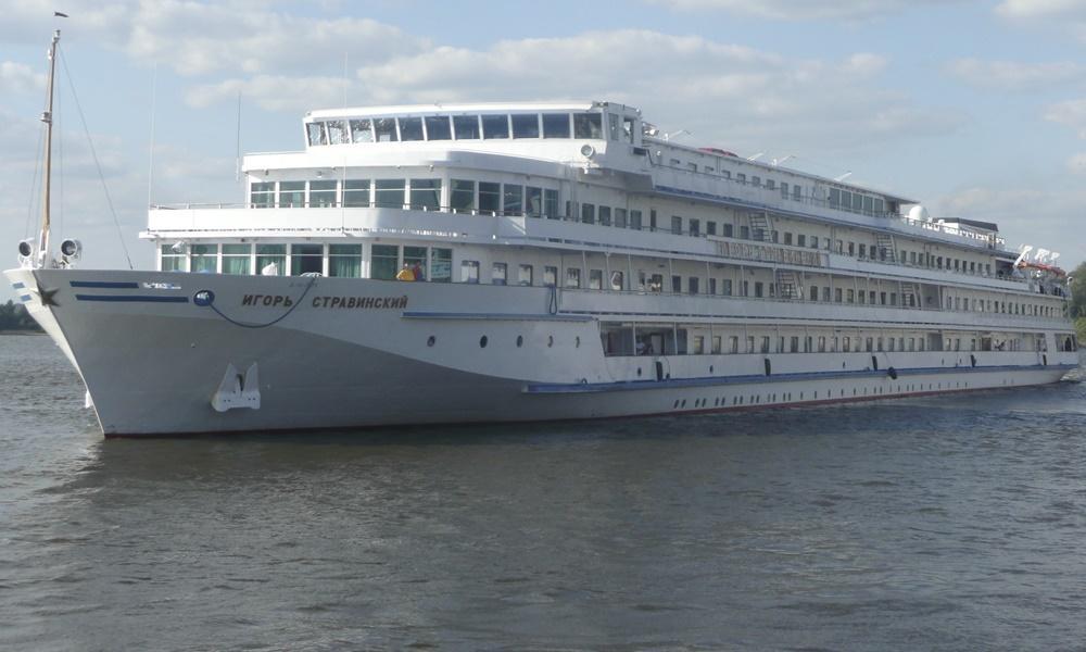 MS Stravinsky cruise ship (Russia, Volga River)