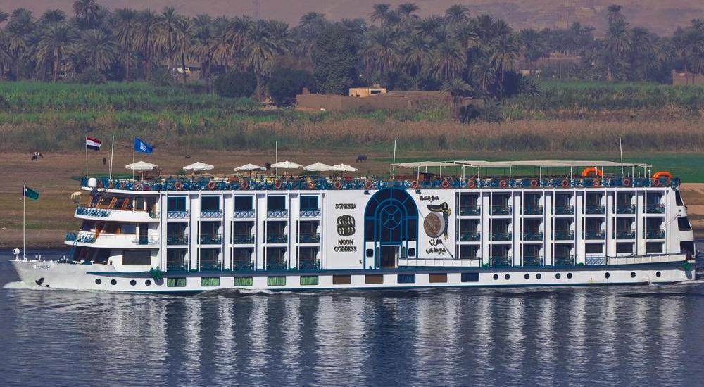 MS Sonesta Sun Goddess hotel ship (Nile River, Egypt)