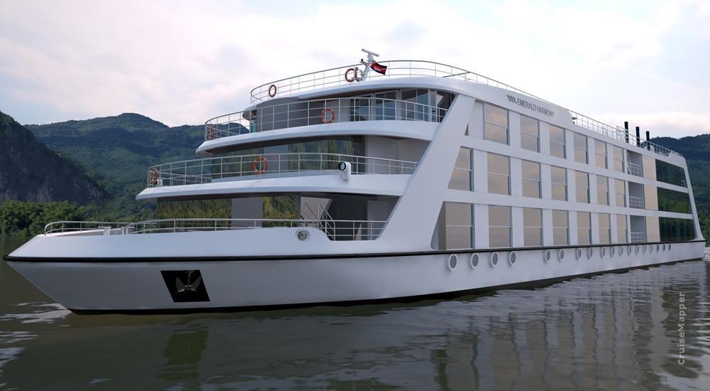 RV Emerald Harmony cruise ship (Emerald Waterways, Mekong River)