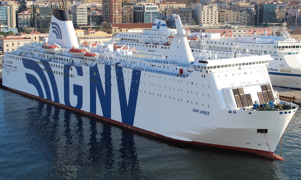 GNV Aries ferry cruise ship