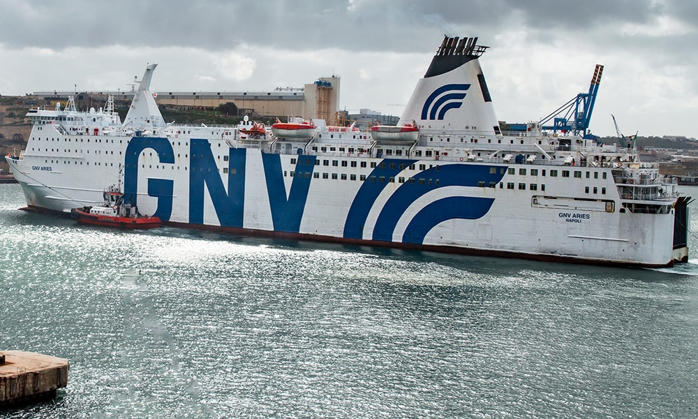 GNV Aries ferry cruise ship