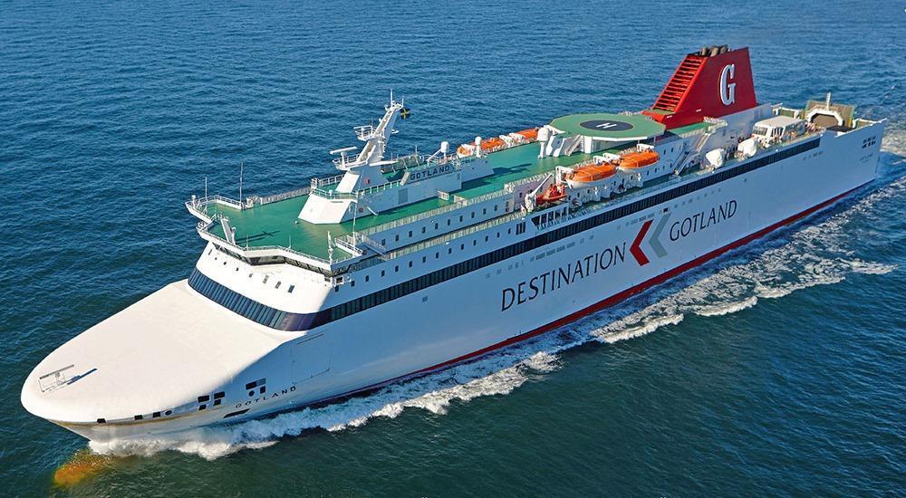 DESTINATION GOTLAND ferry ship
