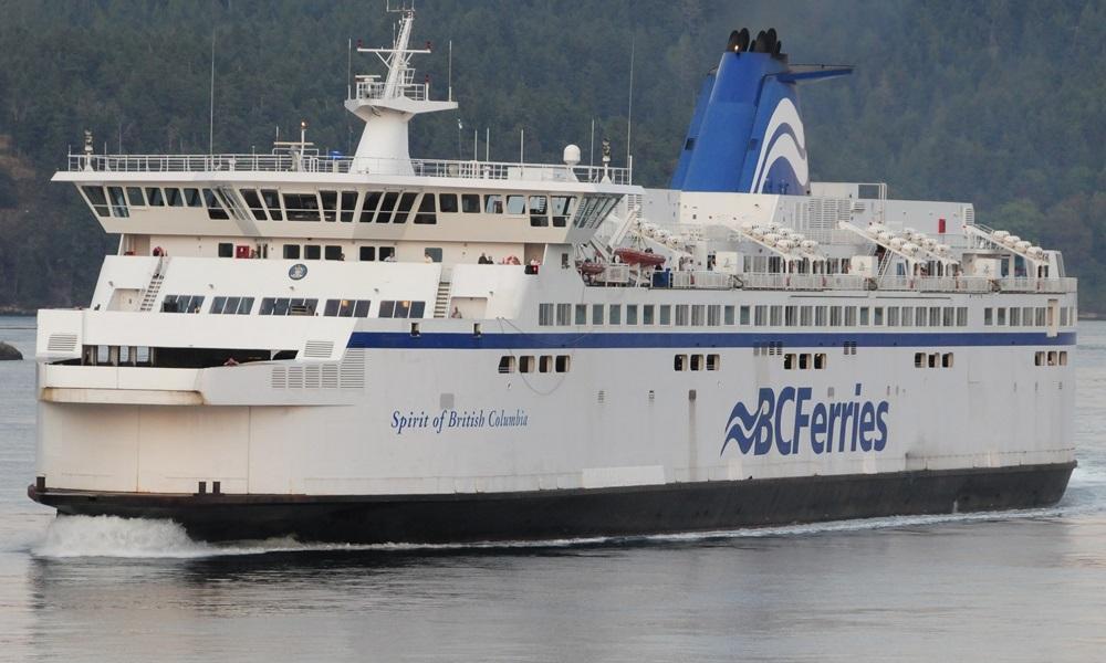 Spirit of British Columbia ferry ship (BC FERRIES)