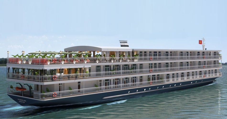 RV Mekong Mystique cruise ship (Uniworld Asia)