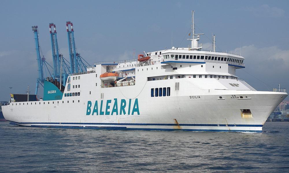 Sicilia ferry cruise ship