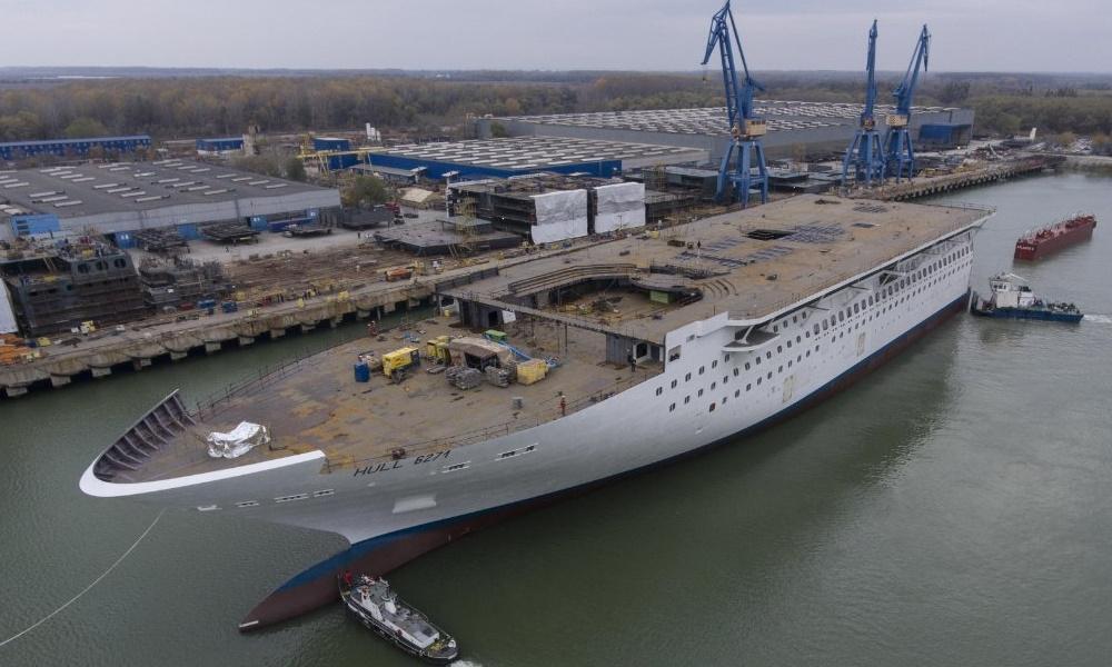 Costa Venezia cruise ship construction