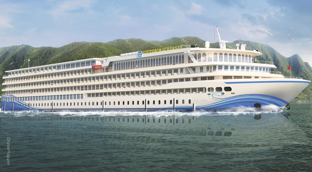 MS Victoria Sabrina river cruise ship (China)