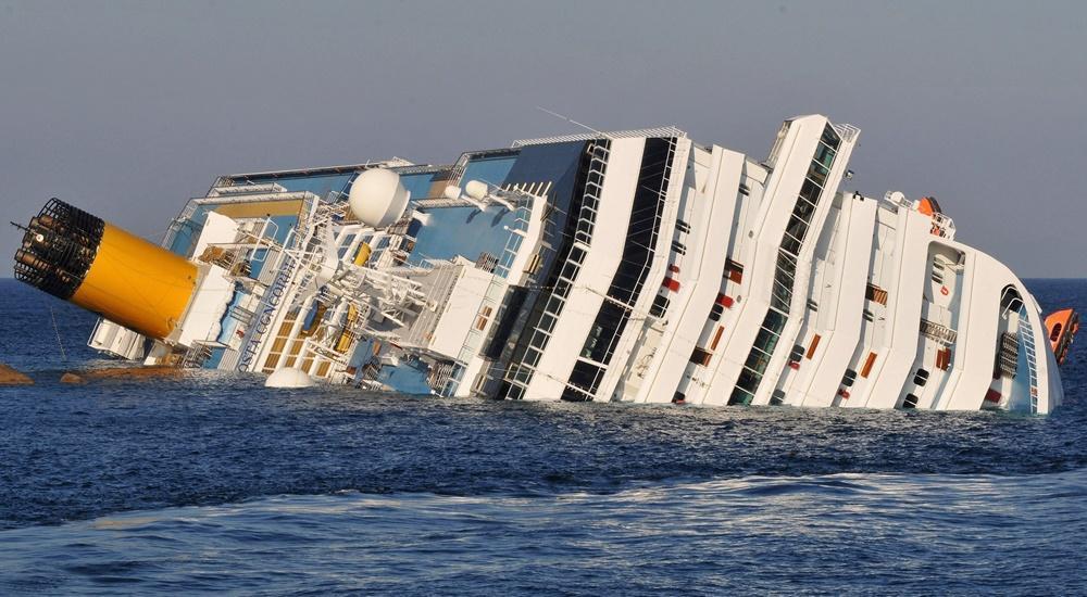 Costa Concordia ship capsized