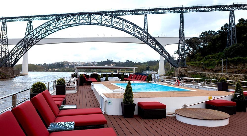 AmaDouro river cruise ship swimming pool